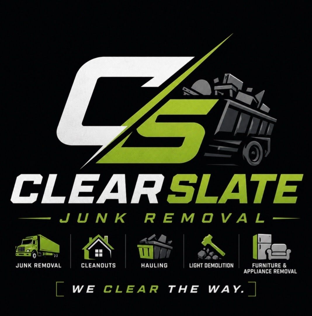 Clear Slate Junk Removal logo